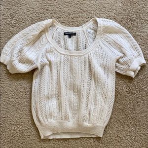 EXPRESS White Knit Sweater